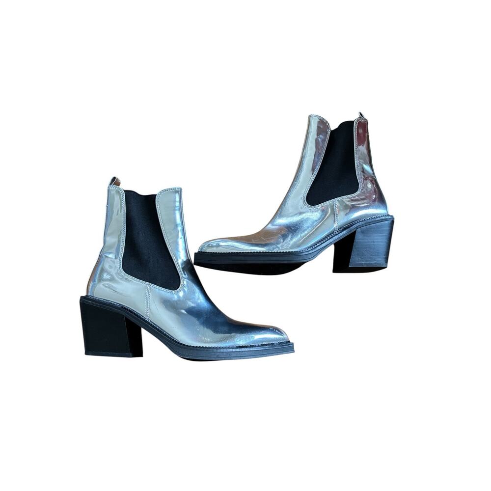 Circus by Sam Edelman Mindy Metallic Glam Pointed Toe Boots
